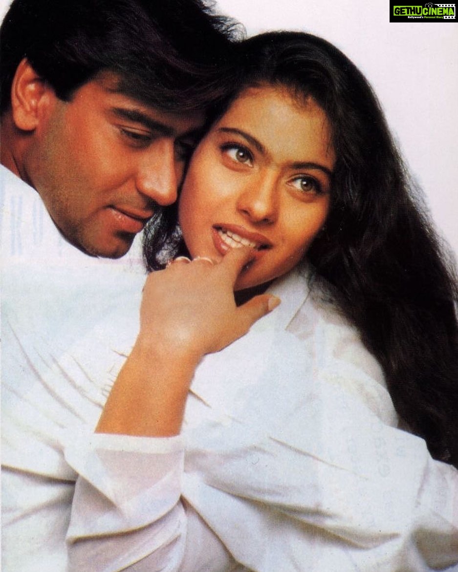 Kajol Instagram - Running, walking, limping, kicking, screaming here we are 23 years later. Do we deserve a medal or a look of awe? Either ways since we both know how u feel about award functions Iām taking a bow šāāļø now šš