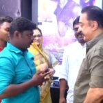 Kamal Haasan Instagram – Today I was proud and humbled! I met many talented dancers, a talented lumberjack turned singer and a group of Tamil scentists headed by an 18 year old.
