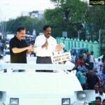 Kamal Haasan Instagram - The love you shower upon me at each spot is over whelming, I see mothers with kids in their hands and hopes in their eyes. I will repay this unconditional love with good governance and a better tomorrow for our future generations. Echos of 'our symbol battery torch' resonates everywhere I go. Together with your support we will drive away the darkness in Thamizh Nadu. #BatteryTorch #MakkalNeedhiMaiam #BetterTNWithMNM #MNM