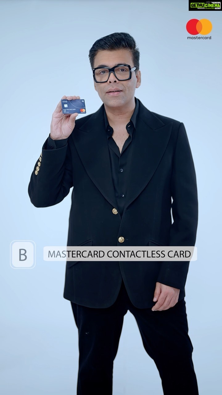 Karan Johar Instagram - The Rapid-fire round was always my favourite to play when it came to my starry guests, but the tables have turned here and to my luck, I knew just the right answer! I chose @mastercardindia contactless card as I now just Tap & Pay quickly, safely and easily! #Ad #Priceless #JustTapIt