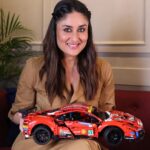 Kareena Kapoor Instagram - Every minute spent building this LEGO Ferrari GTE was just so worth it. I'm going to 'block' a date every month to spend time building more LEGO masterpieces... 'cause this was so much fun! 😃🥳 Try it for yourself 🙌🏼 Head to Amazon and browse through the entire range of LEGO sets from the Adults Collection. #Ad #NowInIndia #NewLaunch #LEGOIndia #LEGOFan #AdultsWelcome #AdultFansOfLEGO #LEGOafolsindia #FerrariGTE #ThePerfectGift #ValentinesDay #ValentinesGift #GiftingOptions #GiftNow #GiftYourLovedOne #GiftForYourLovedOnes #AvailableInIndia #BuyNow #BuildWhatYouLove #Together