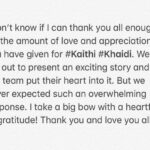 Karthi Instagram – ‪Thank you all for #Kaithi #Khaidi.‬ #LokeshKanagaraj #SamCS #SathyanSooryan #Narain #DreamWarriorPictures #SRPrabhu ‬