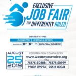 Karthi Instagram – Exclusive job fair for differently abled on 25th August 2019 at Loyola College #Chennai.