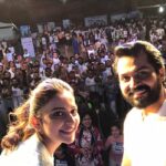 Karthi Instagram - Today early morning at #saveathon2k19 #runforgreen, 5k and 10k marathon at Hyderabad. So happy to see people taking up health seriously. More happy to see many women and kids. #dev @rakulpreet #devfromfeb14