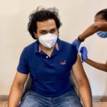 Karthi Instagram – Took my first dose of vaccine. 
#CovidVaccine