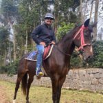 Karthi Instagram – Interesting day today. Rode through the coffee plantation along the historic trail at @cauverypeakcoffee. Thoroughly enjoyed the local tales and conversation with Mr and Mrs. Vijayan. It is such a rare opportunity for people who love riding.