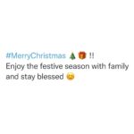 Karthi Instagram - #MerryChristmas 🎄🎁 !! Enjoy the festive season with family and stay blessed 😊