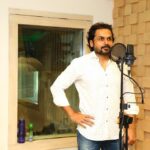 Karthi Instagram - In Every situation we have to keep moving ahead! It feels good to start work again after long time. Dubbing begins for #Sulthan.