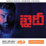 Karthi Instagram – ‪#Khaidi streaming online on @ahavideoin from today! ‬ ‪https://www.aha.video/movies/khaidi ‬