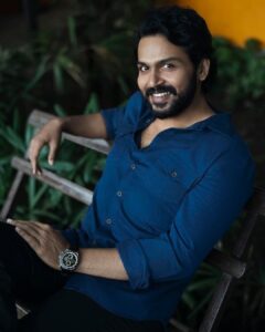 Karthi Instagram - Be too Big for worry and too Noble for anger!