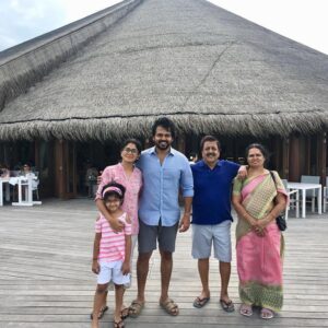 Karthi Instagram - #familytrip #maldives #hideawayresort #throwback