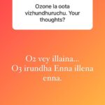 Karthik Kumar Instagram – AMA thoughts :)