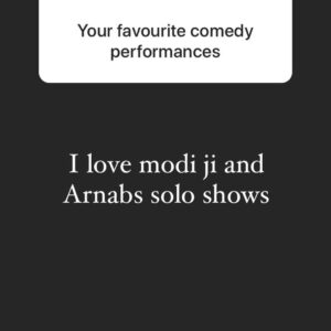 Karthik Kumar Instagram - Q&A fun :)