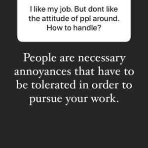 Karthik Kumar Instagram - Q&A fun :)