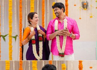 Karthik Kumar Instagram - The wedding We insisted, argued, debated and convinced everyone, including ourselves that our wedding rituals would be those we invented, under a faith that we believe in ourselves, and not one that we need to inherit and transmit; and at a venue (home terrace) that means something to us and maybe only us. We invented a ceremony filled with love and wishes from the family-friends and made our parents the chief guests at our wedding. It was our wedding after all. We exchanged whatever we exchanged equally : I didn’t take her, and she didn’t take me : we had each other and this merely shared that everyday truth to all. I will strive to remain her equal and she mine : but we will each strive to be more, individually and together, while remaining equal. #WeddingRitual #Non-Religious #sweetKarAm #Equalpartners #MottaiMaadi Pic by @simplepicturesco Clothes by @ashwin.thiyagarajan Decor and design by @vizhamedai Wedding officiated by our close friends!