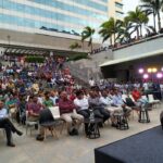 Karthik Kumar Instagram – Corporate shows and performing in all formats!! #rmzmilleniabusinesspark #mexapp