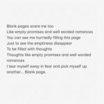 Karthik Kumar Instagram – Blank pages