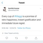 Karthik Kumar Instagram - #Maggi