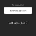 Karthik Kumar Instagram – Q&A fun :)