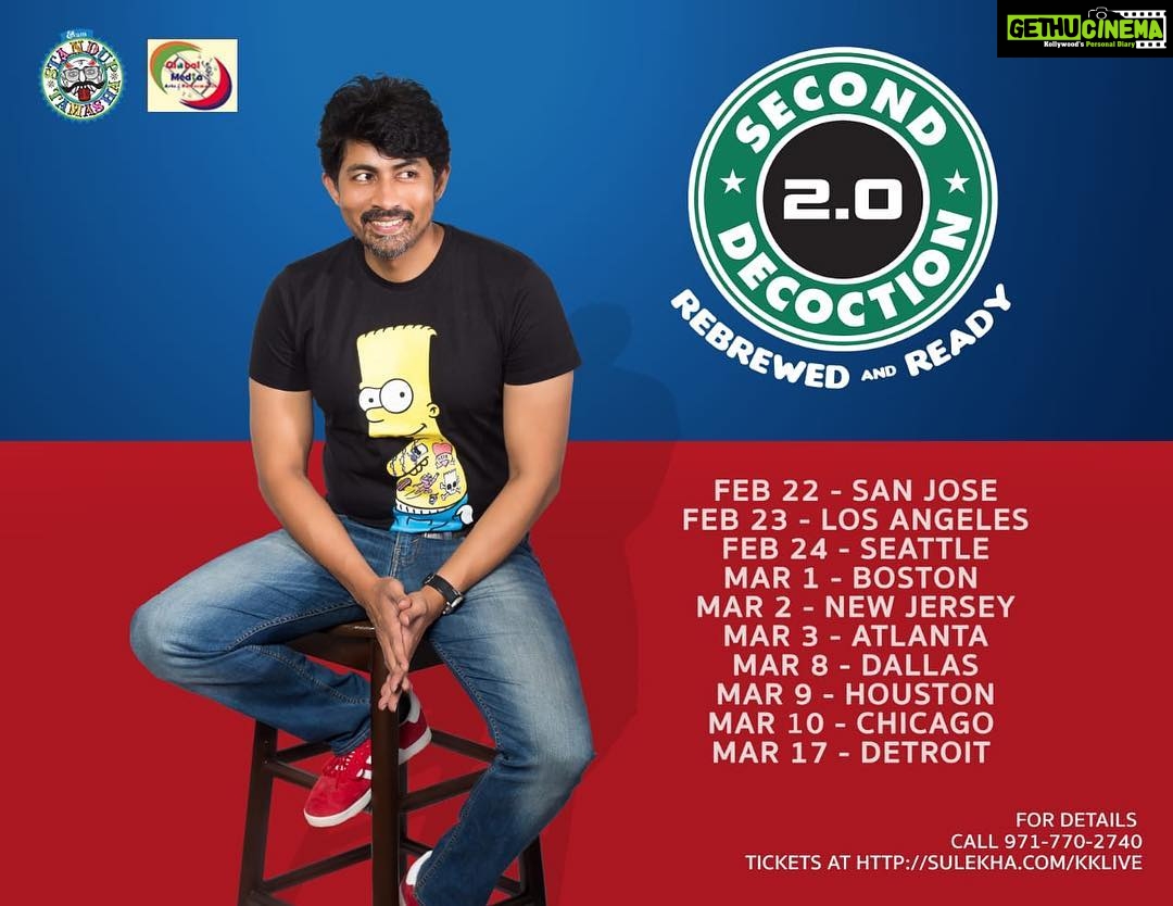 Karthik Kumar Instagram - #USA http://Sulekha.com/kklive