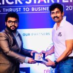 Karthik Kumar Instagram – Thank you for the award & recognition UBC. #Evam #Startup