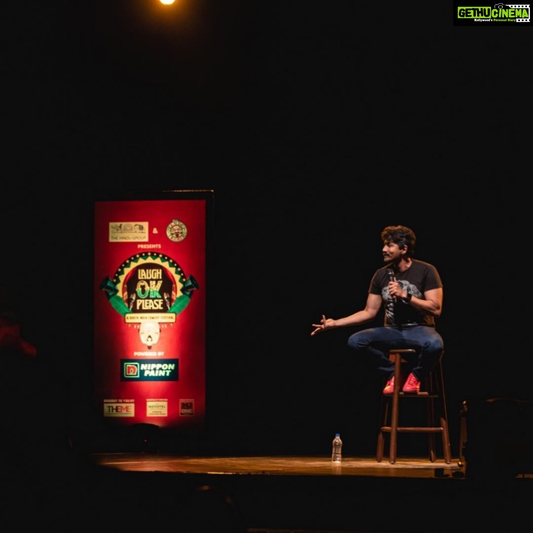 Karthik Kumar Instagram - #laughokplease #evam