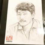 Karthik Kumar Instagram – Thanks #TiE and #ArtMozo for this gift :) @art.mozo