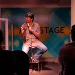 Karthik Kumar Instagram - Some days you neeeeeddddd the stage time and then you get a kiss on the cheek from the world ❤️