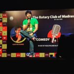 Karthik Kumar Instagram – Rotary show for a good cause ❤️ #standupcomedy