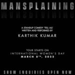 Karthik Kumar Instagram – Birthday day big announcement #karthikkumar #standupcomedy #gender #mansplaining #man #woman #genderfluid