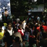 Karthik Kumar Instagram – Discussing how to #StandupComedy with children at the #BlrLitFest