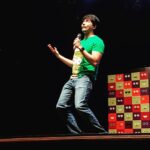 Karthik Kumar Instagram – Rotary show for a good cause ❤️ #standupcomedy