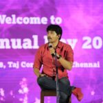 Karthik Kumar Instagram – Corporate show madness :)