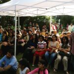 Karthik Kumar Instagram - Discussing how to #StandupComedy with children at the #BlrLitFest