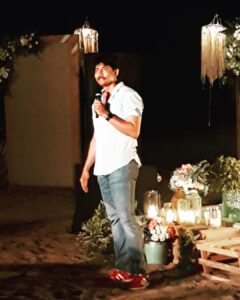 Karthik Kumar Instagram - Corporate show feels