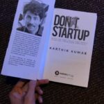 Karthik Kumar Instagram – Grab ur copy today :) #entrepreneur #entrepreneurlife #Startup