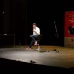 Karthik Kumar Instagram - Loving the stage time for good causes :) #standupcomedy #standup