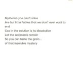 Karthik Kumar Instagram - Mysteries