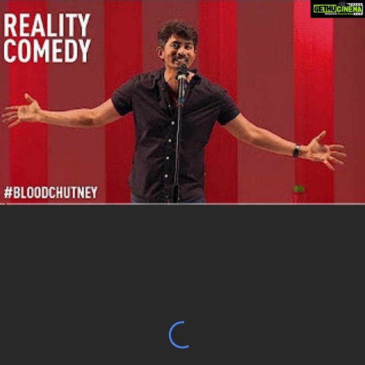 Karthik Kumar Instagram - New comedy clip released on my YouTube channel. Check insta stories for link. #amazonprimevideo #bloodchutney