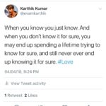Karthik Kumar Instagram - #Love