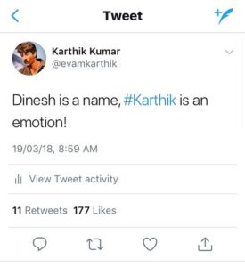 Karthik Kumar Instagram - #Karthik