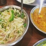 Karthik Kumar Instagram - This was my childhood happiest treat. Combination total mess and joy. Noodles & PB masala ❤️ Saravana Bhavan, Mylapore Tank