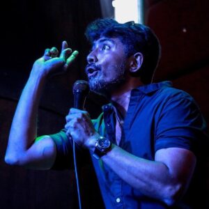 Karthik Kumar Instagram - #BloodChutney Last tour. #Hyderabad #Chennai #Coimbatore #Auckland #Sydney #Melbourne #Singapore #Kualalumpur #Mumbai #HongKong #Bengaluru All tickets at www.BloodChutney.com #RealityComedy
