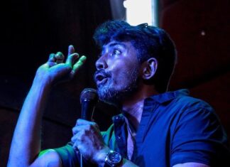 Karthik Kumar Instagram - #BloodChutney Last tour. #Hyderabad #Chennai #Coimbatore #Auckland #Sydney #Melbourne #Singapore #Kualalumpur #Mumbai #HongKong #Bengaluru All tickets at www.BloodChutney.com #RealityComedy
