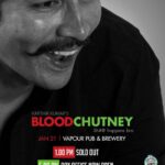 Karthik Kumar Instagram - #Bengaluru Sunday 5pm @VapourPub. Tickets at www.BloodChutney.com #ComedyIsCourage