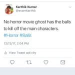 Karthik Kumar Instagram - #Horror