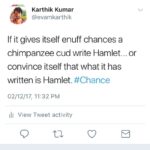 Karthik Kumar Instagram - #Chance