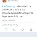 Karthik Kumar Instagram - #JetLag #JetSprayLag