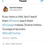 Karthik Kumar Instagram - #childrensday #bloodchutney