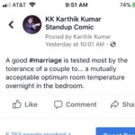 Karthik Kumar Instagram - #Marriage #bloodchutney